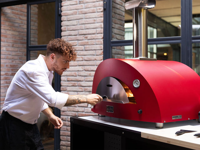 Four à pizza au gaz ALFA série Moderno ''2 PIZZE''