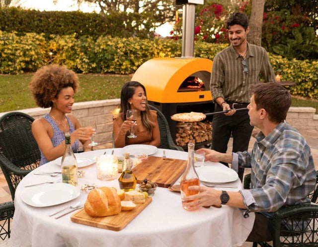 Four à pizza au gaz ALFA série Moderno ''5 PIZZE''