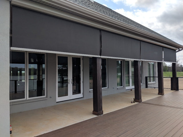 Toiles Motorisées à Guidage Câblé