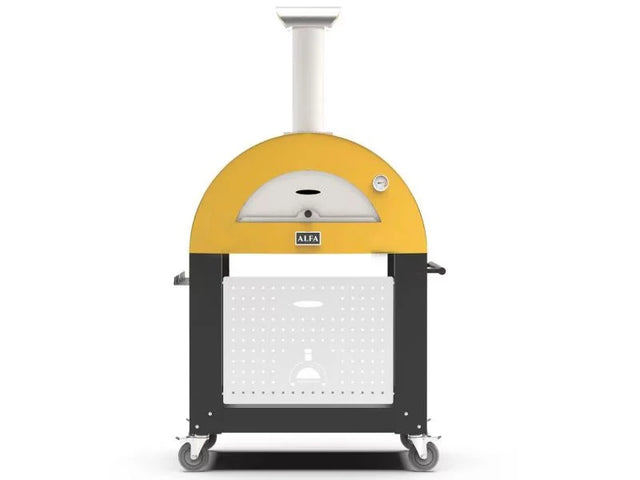 Four à pizza au bois ALFA série Moderno ''3 PIZZE''