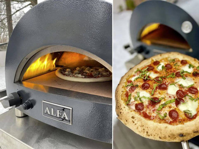 Four à pizza au gaz ALFA série Moderno ''Portable''